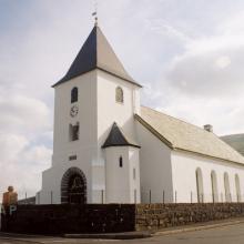 Kostol v Eiði.